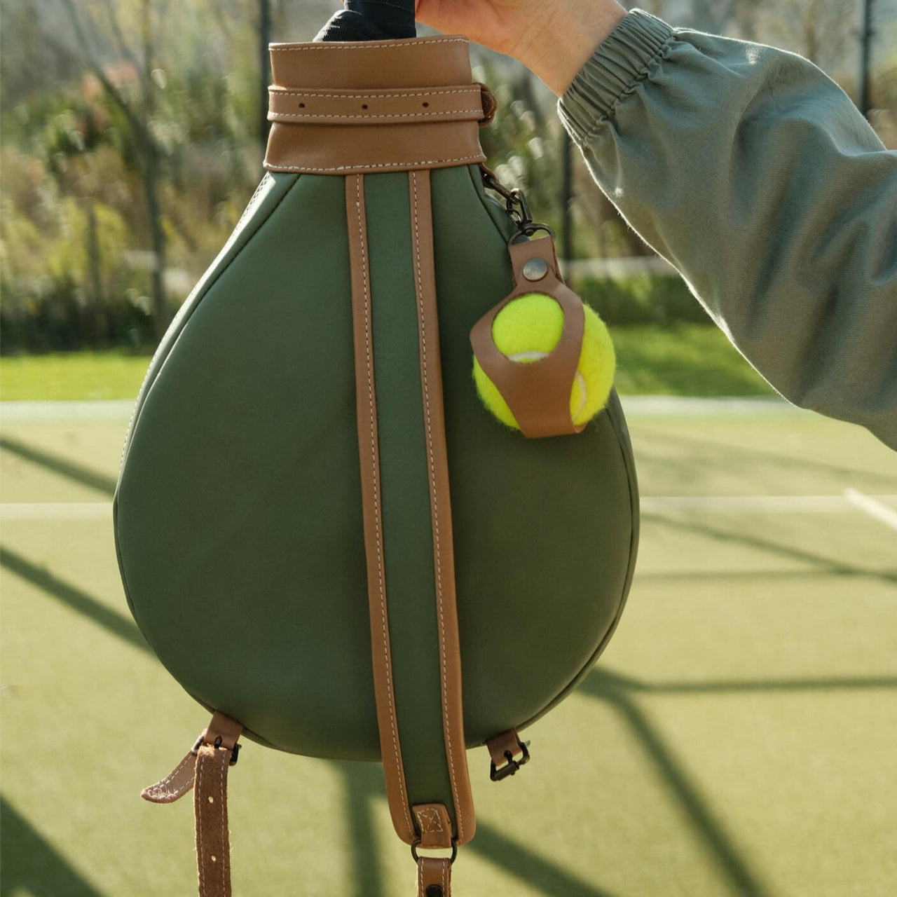 Padel & Tennis Leather Bag