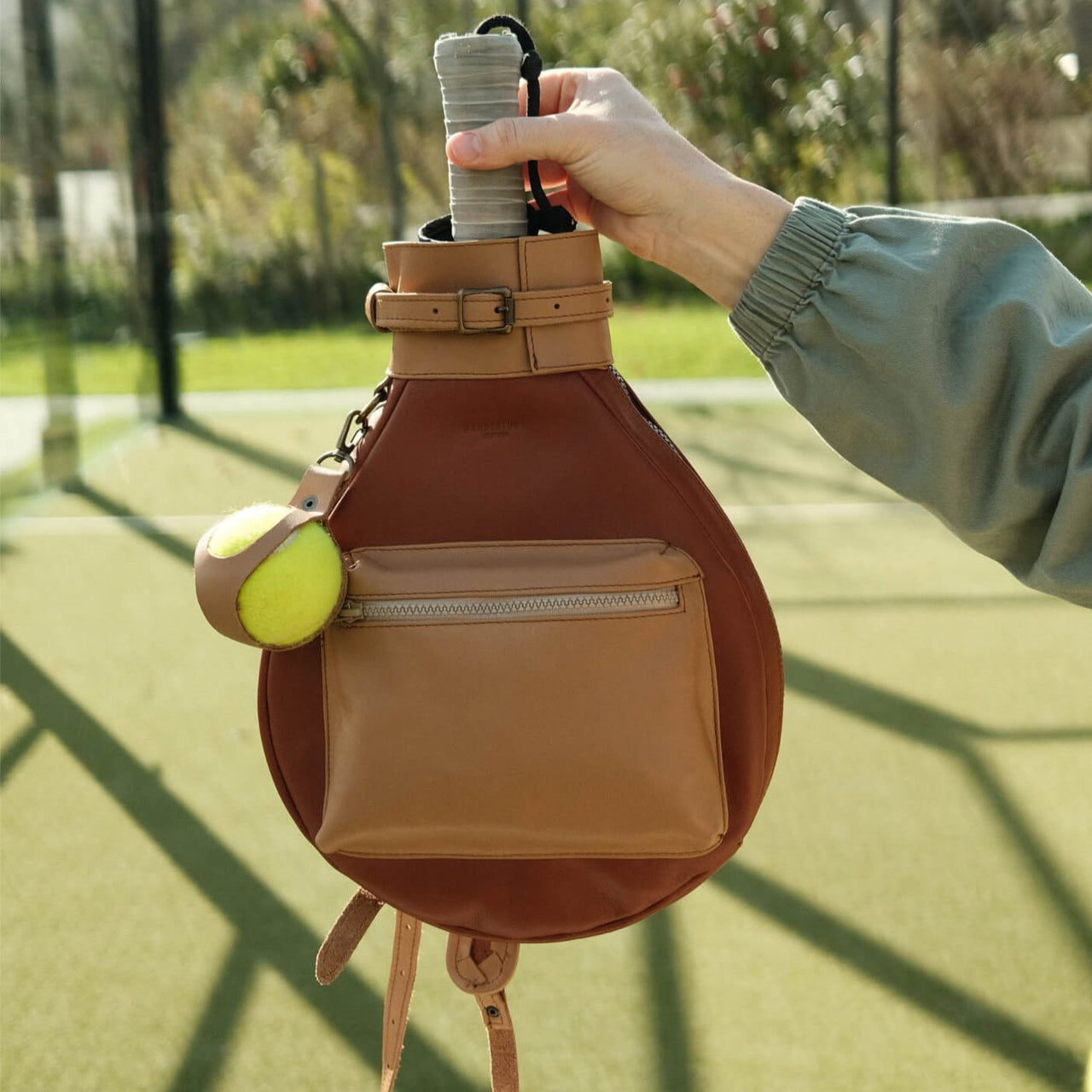 Padel & Tennis Leather Bag