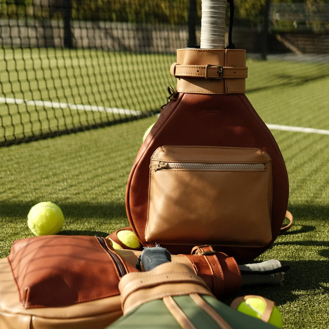 Padel & Tennis Leather Bag