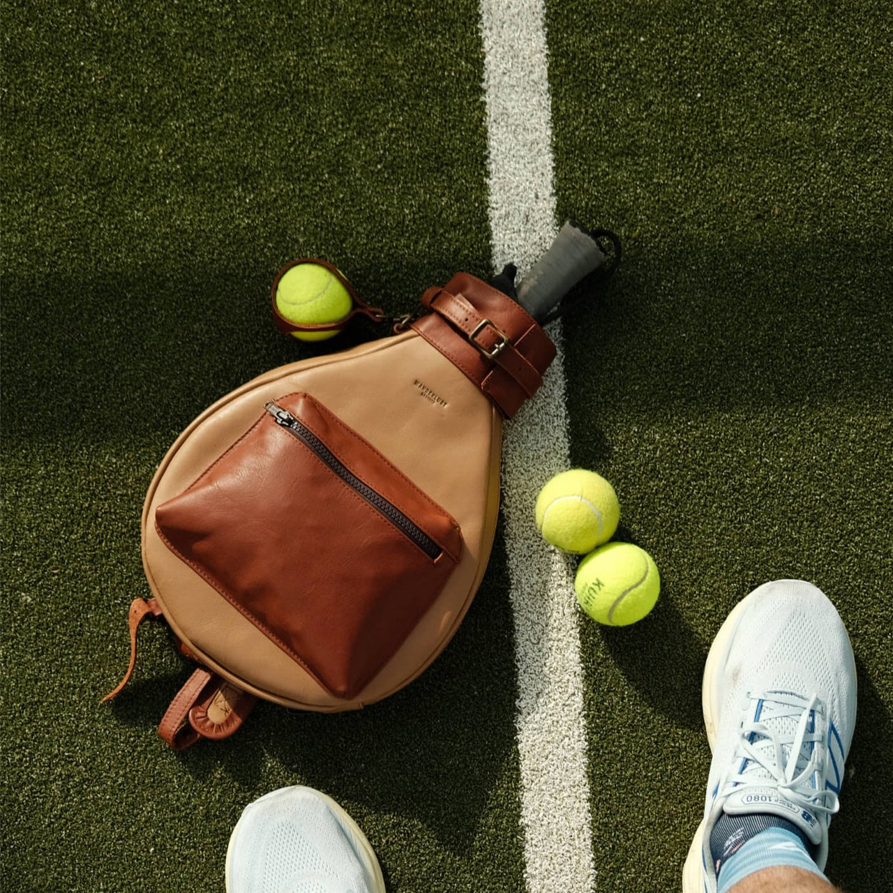 Padel & Tennis Leather Bag