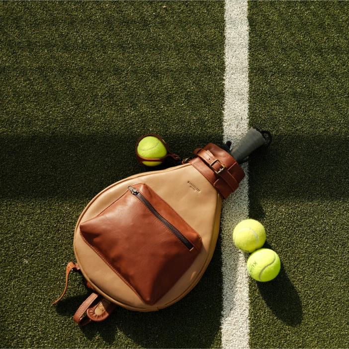 Padel & Tennis Leather Bag