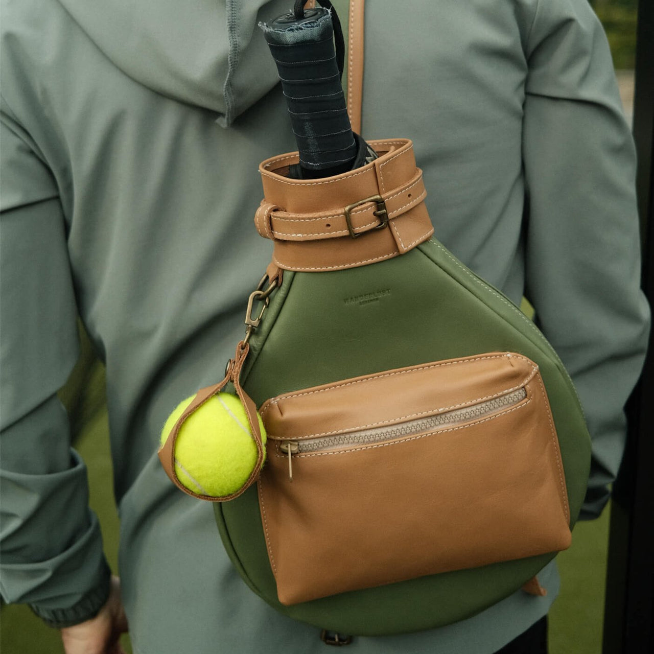 Padel & Tennis Leather Bag