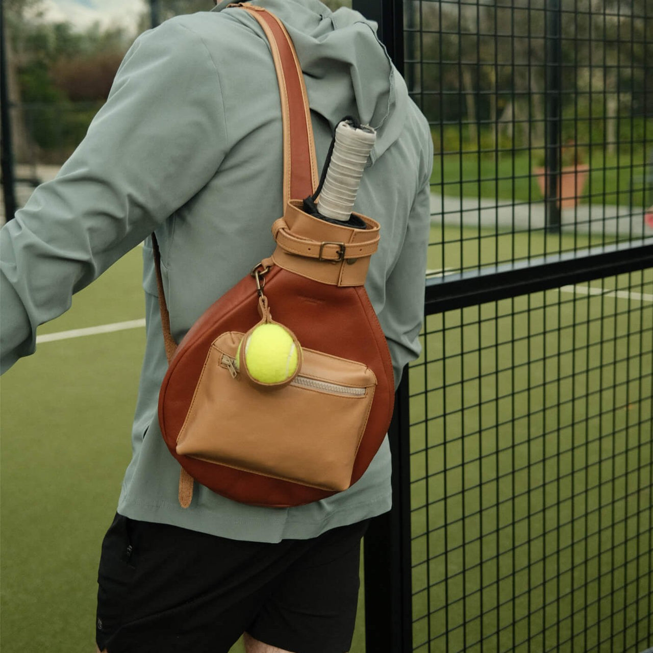 Padel & Tennis Leather Bag