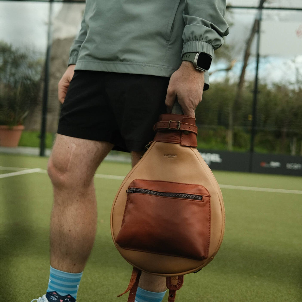 Padel & Tennis Leather Bag