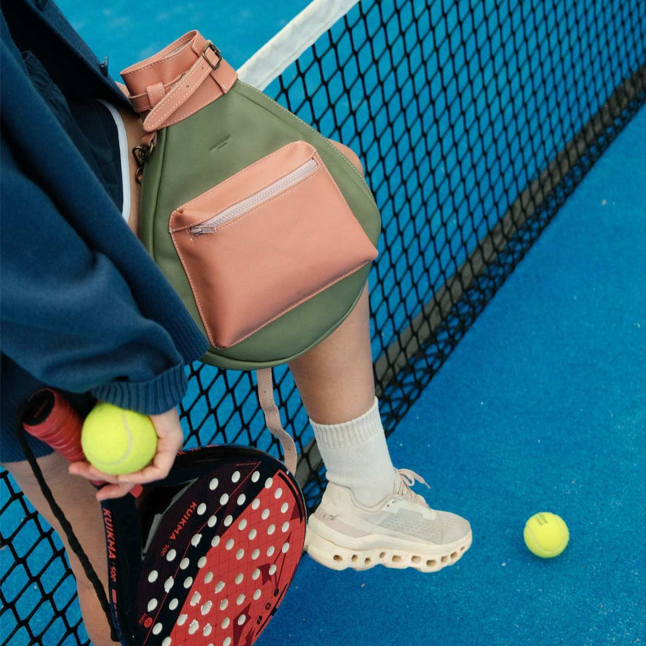 Leather Padel Bag