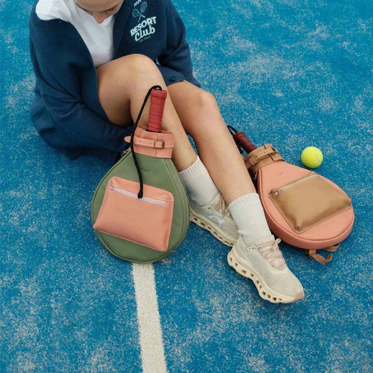 Leather Padel Bag