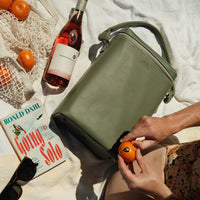 Thumbnail for Leather Wine Bag